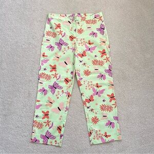 Lilly Pulitzer Butterfly Print Summer Pants